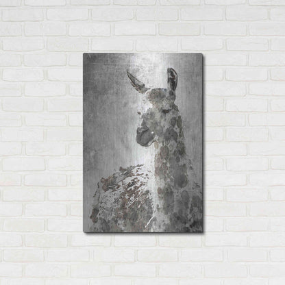 Luxe Metal Art 'Llama' by Irena Orlov, Metal Wall Art,24x36