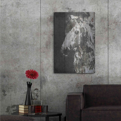 Luxe Metal Art 'SPIRIT EYE Horse' by Irena Orlov, Metal Wall Art,24x36