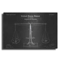 Luxe Metal Art 'Scales of Justice Blueprint Patent Chalkboard' Metal Wall Art