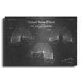 Luxe Metal Art 'Toy and Process of Use Blueprint Patent Chalkboard' Metal Wall Art
