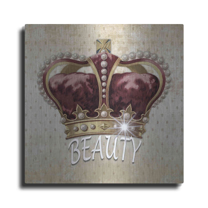 Luxe Metal Art 'Beauty Queen' by Karen Smith, Metal Wall Art