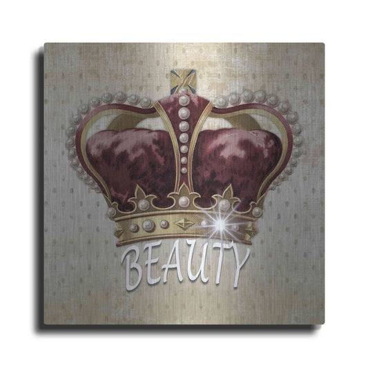 Luxe Metal Art 'Beauty Queen' by Karen Smith, Metal Wall Art