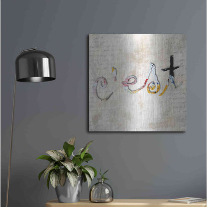 Luxe Metal Art 'C'est' by Karen Smith, Metal Wall Art,24x24