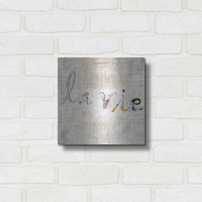 Luxe Metal Art 'La Vie' by Karen Smith, Metal Wall Art,12x12