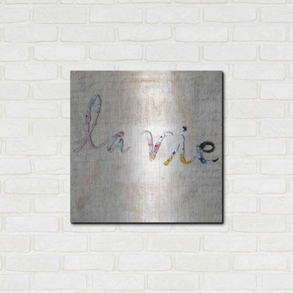 Luxe Metal Art 'La Vie' by Karen Smith, Metal Wall Art,24x24