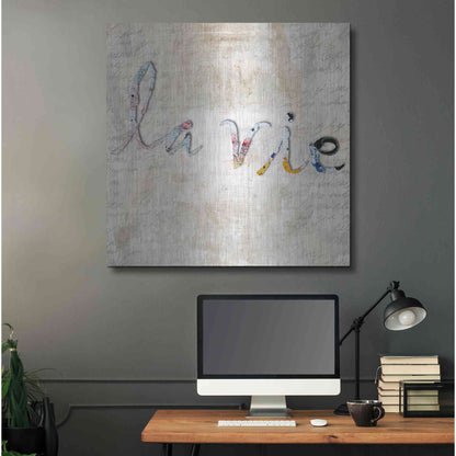 Luxe Metal Art 'La Vie' by Karen Smith, Metal Wall Art,36x36