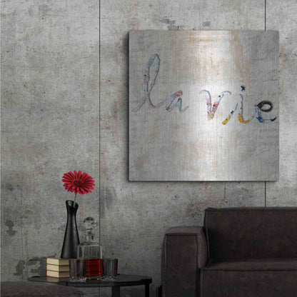 Luxe Metal Art 'La Vie' by Karen Smith, Metal Wall Art,36x36