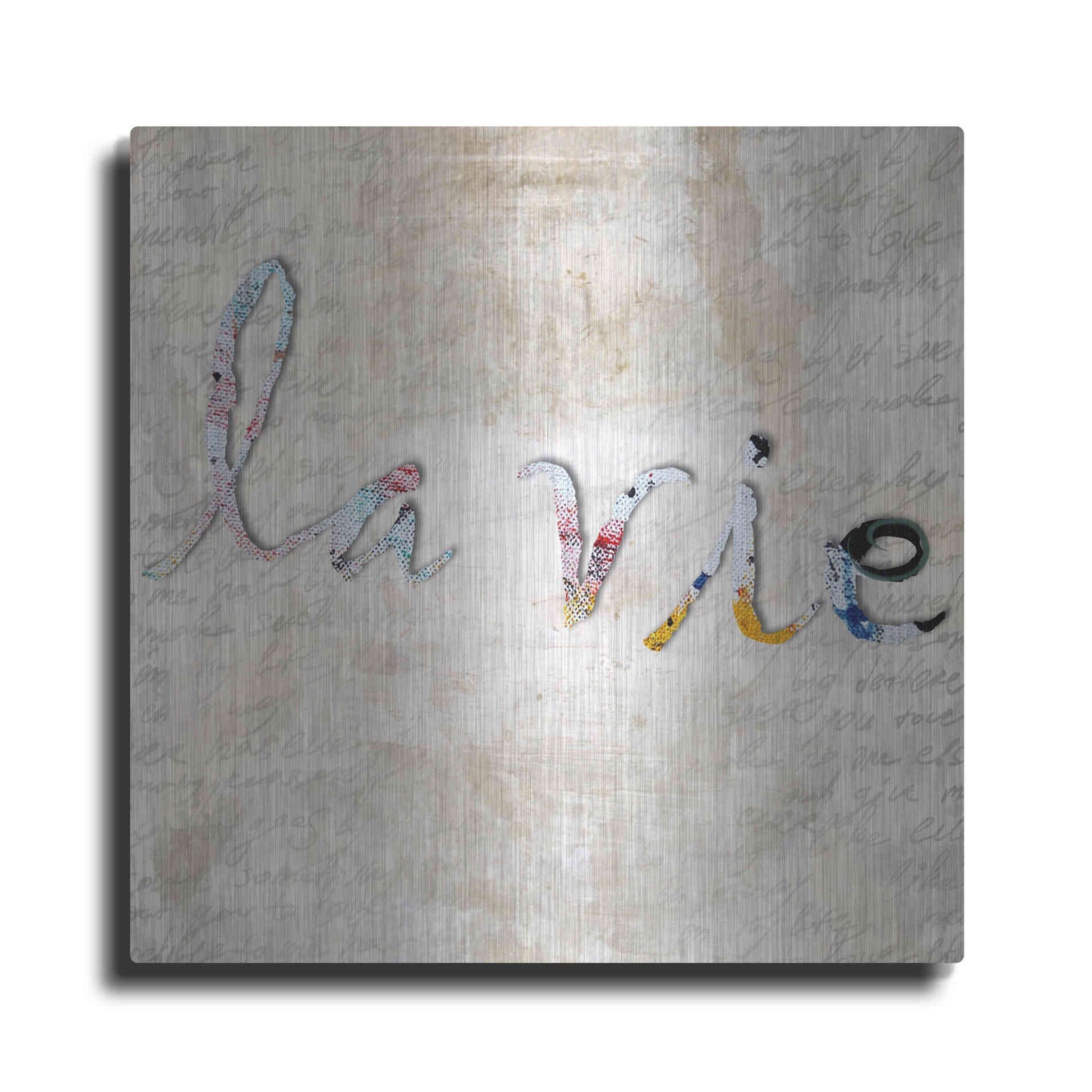 Luxe Metal Art 'La Vie' by Karen Smith, Metal Wall Art