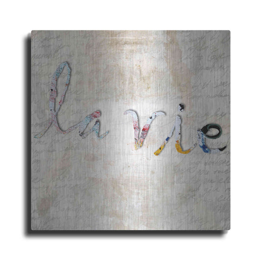 Luxe Metal Art 'La Vie' by Karen Smith, Metal Wall Art