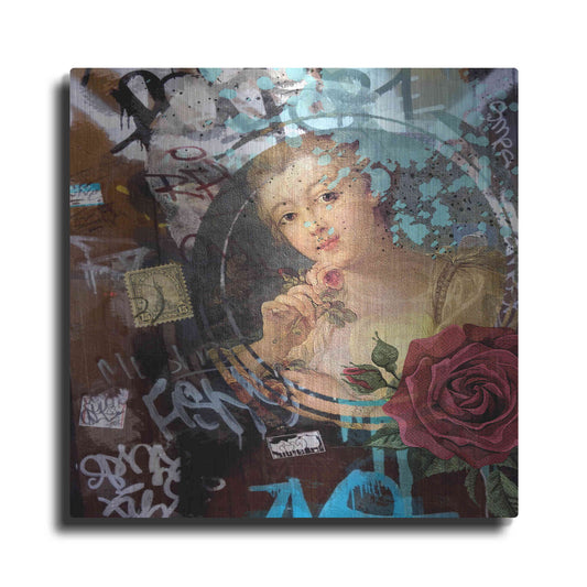 Luxe Metal Art 'Classic Graffiti' by Karen Smith, Metal Wall Art