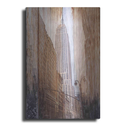 Luxe Metal Art 'Rustic ESB' by Karen Smith, Metal Wall Art