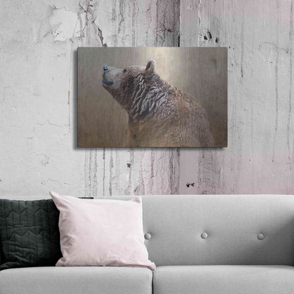 Luxe Metal Art 'Big Bear' by Karen Smith, Metal Wall Art,36x24