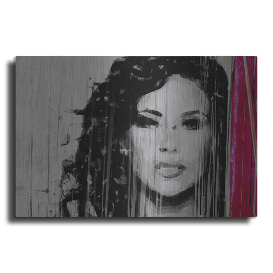 Luxe Metal Art 'Painted Lady' by Karen Smith, Metal Wall Art