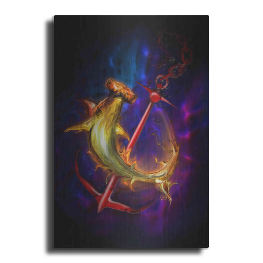 Luxe Metal Art 'Hammer Head' by Michael StewArt, Metal Wall Art