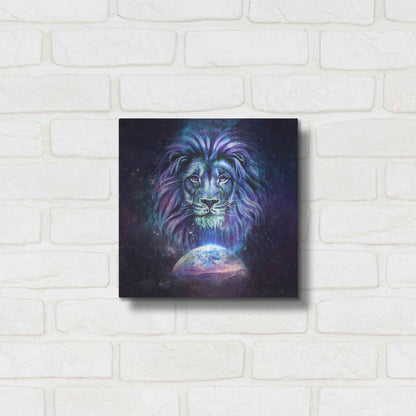 Luxe Metal Art 'Guardian' by Cameron Gray, Metal Wall Art,12x12