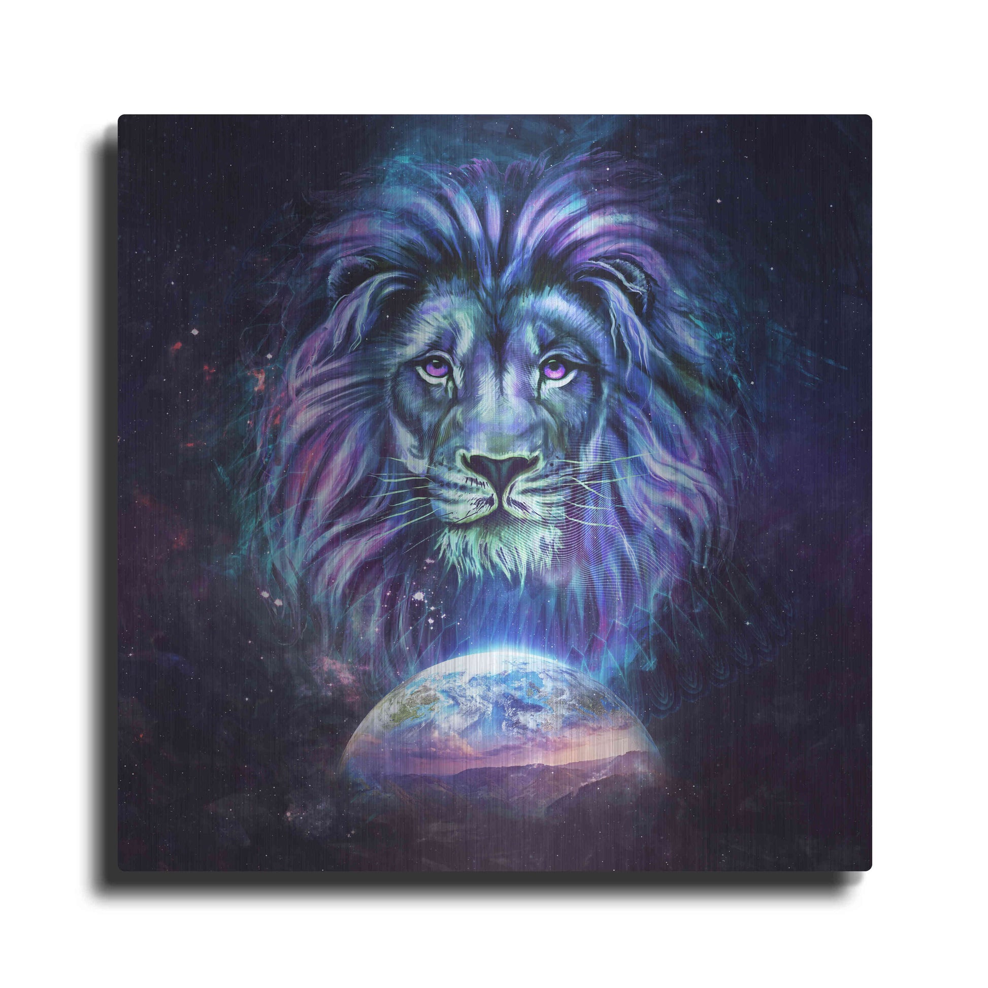 Luxe Metal Art 'Guardian' by Cameron Gray, Metal Wall Art