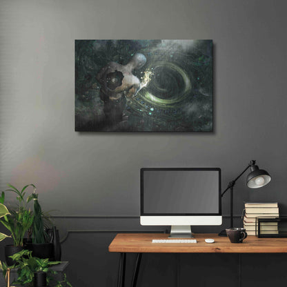 Luxe Metal Art 'Clarity' by Cameron Gray, Metal Wall Art,36x24