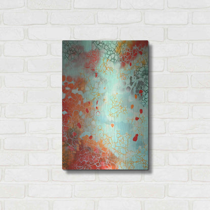 Luxe Metal Art 'Ocean Memories' by Judith D'Agostino, Metal Wall Art,16x24