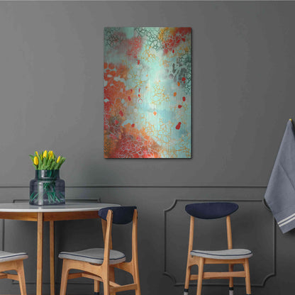 Luxe Metal Art 'Ocean Memories' by Judith D'Agostino, Metal Wall Art,24x36