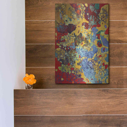 Luxe Metal Art 'Broadway Boogie Woogie' by Judith D'Agostino, Metal Wall Art,12x16