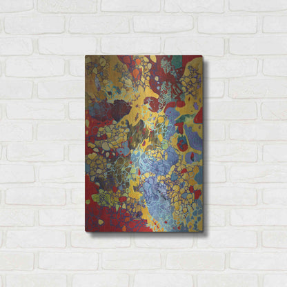 Luxe Metal Art 'Broadway Boogie Woogie' by Judith D'Agostino, Metal Wall Art,16x24