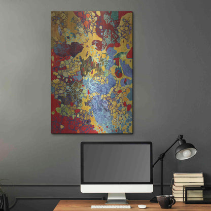 Luxe Metal Art 'Broadway Boogie Woogie' by Judith D'Agostino, Metal Wall Art,24x36