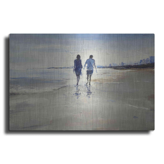 Luxe Metal Art 'Leisure' by Oscar Alvarez Pardo, Metal Wall Art