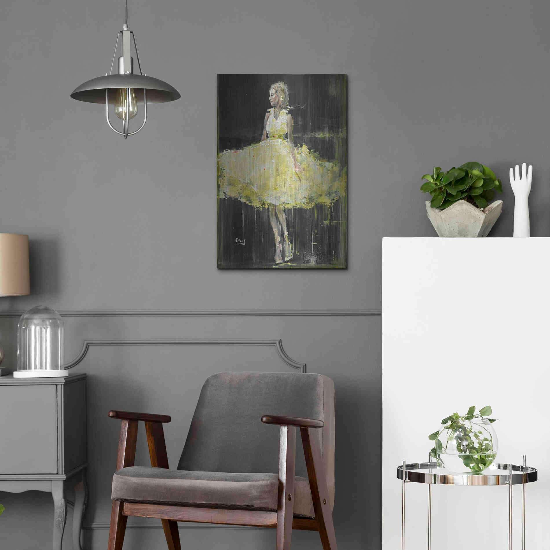 Luxe Metal Art 'Night Out' by Oscar Alvarez Pardo, Metal Wall Art,16x24