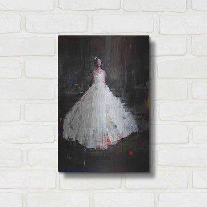 Luxe Metal Art 'Little Flower' by Oscar Alvarez Pardo, Metal Wall Art,12x16