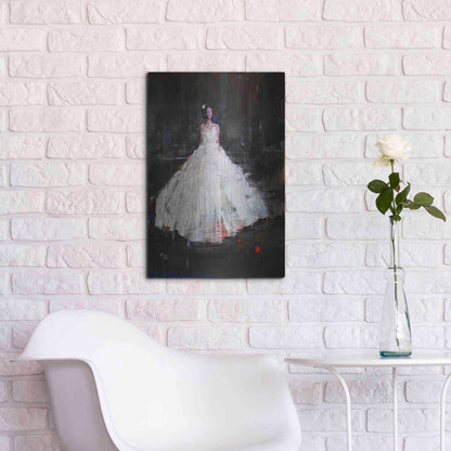 Luxe Metal Art 'Little Flower' by Oscar Alvarez Pardo, Metal Wall Art,16x24