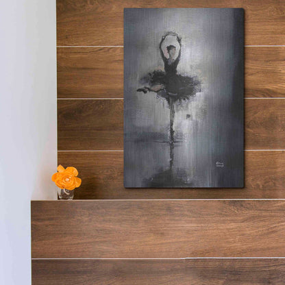 Luxe Metal Art 'Prima Donna' by Oscar Alvarez Pardo, Metal Wall Art,12x16