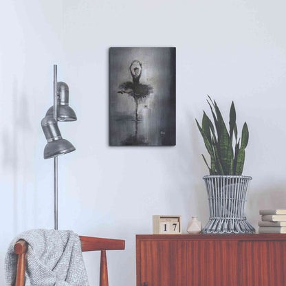 Luxe Metal Art 'Prima Donna' by Oscar Alvarez Pardo, Metal Wall Art,16x24