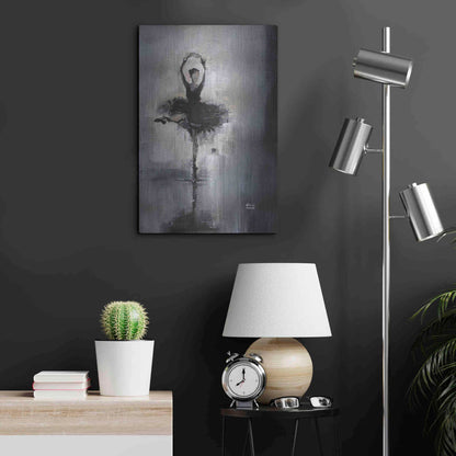 Luxe Metal Art 'Prima Donna' by Oscar Alvarez Pardo, Metal Wall Art,16x24