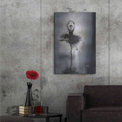 Luxe Metal Art 'Prima Donna' by Oscar Alvarez Pardo, Metal Wall Art,24x36