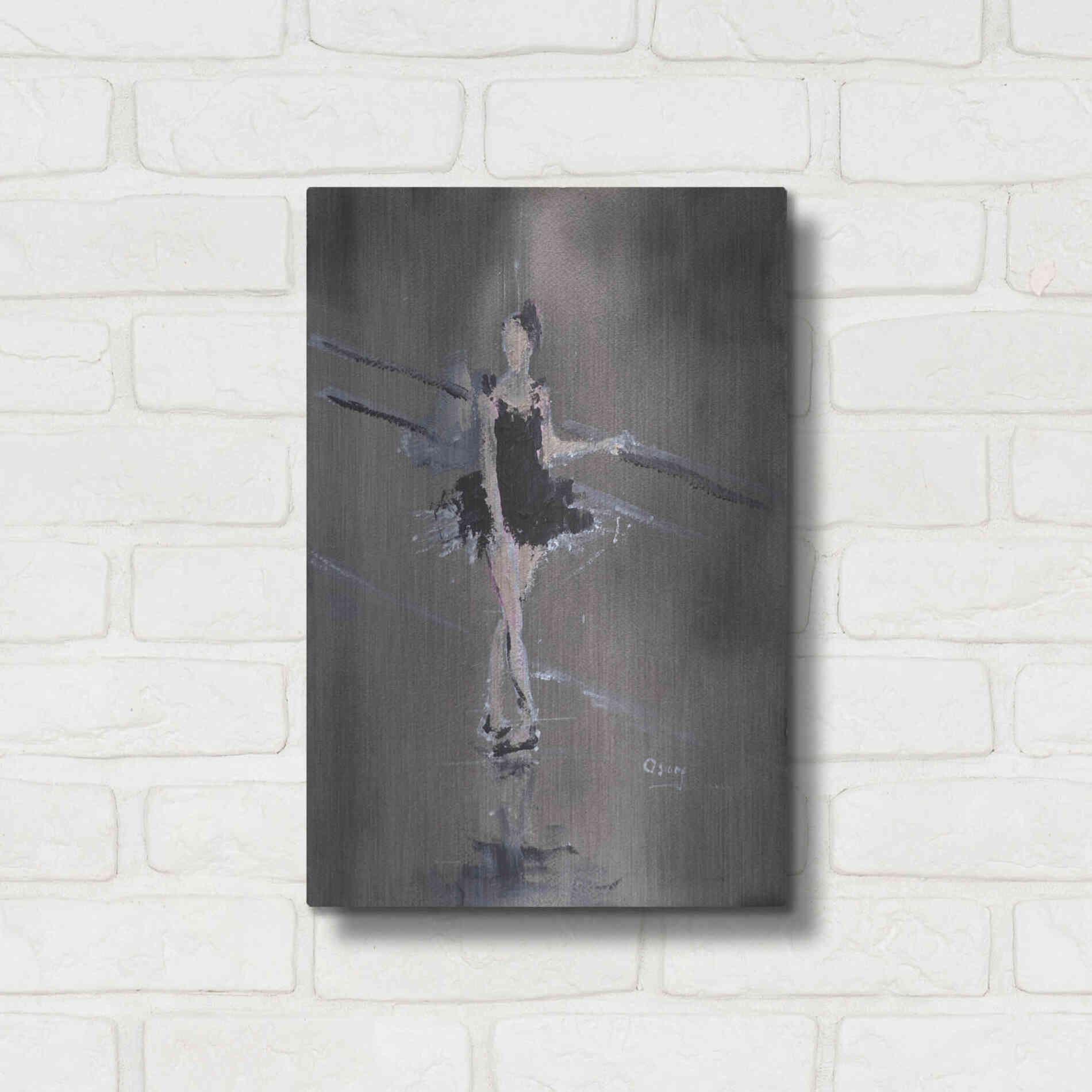 Luxe Metal Art 'At Rest' by Oscar Alvarez Pardo, Metal Wall Art,12x16