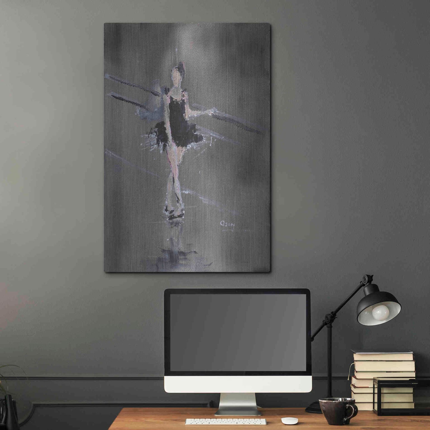 Luxe Metal Art 'At Rest' by Oscar Alvarez Pardo, Metal Wall Art,24x36