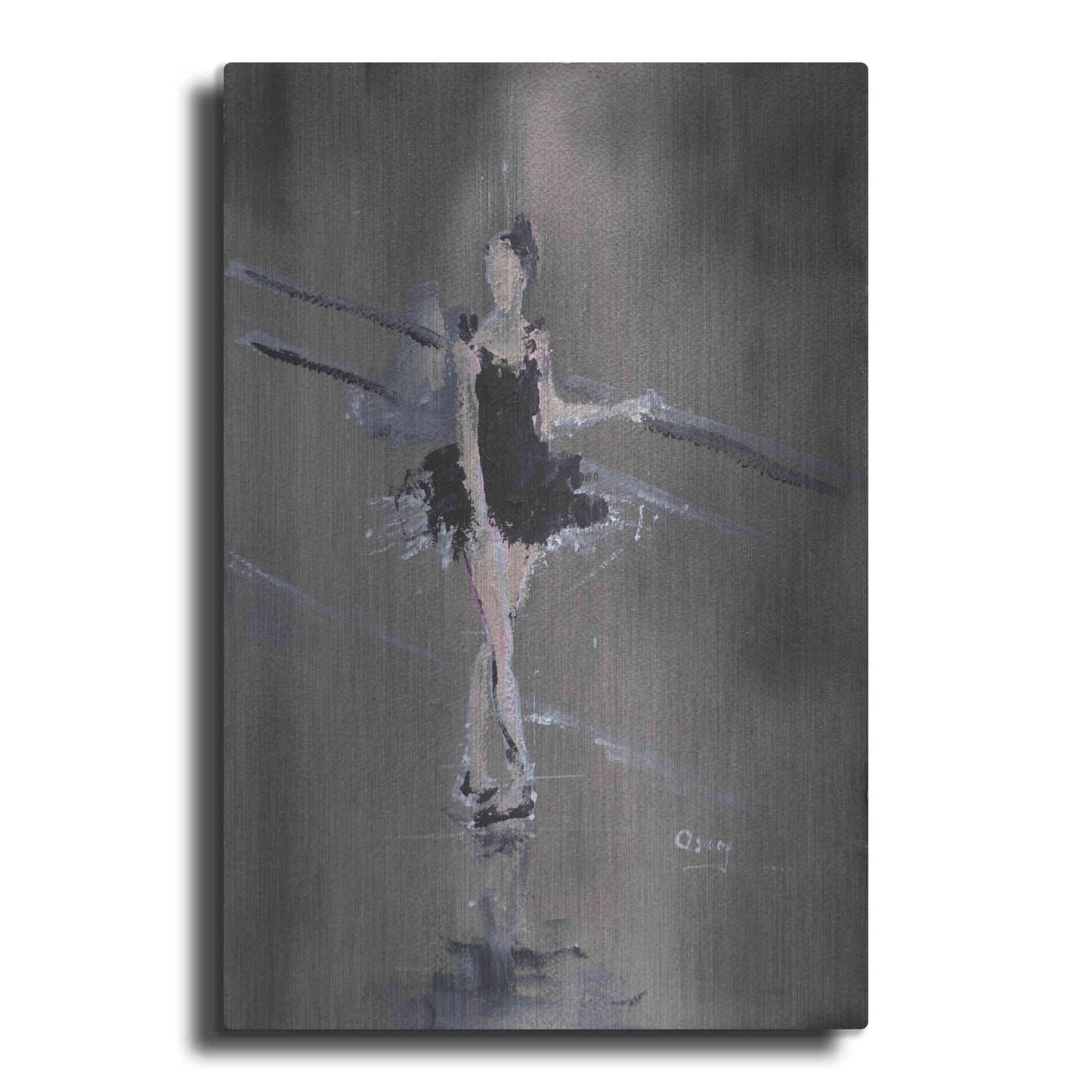 Luxe Metal Art 'At Rest' by Oscar Alvarez Pardo, Metal Wall Art