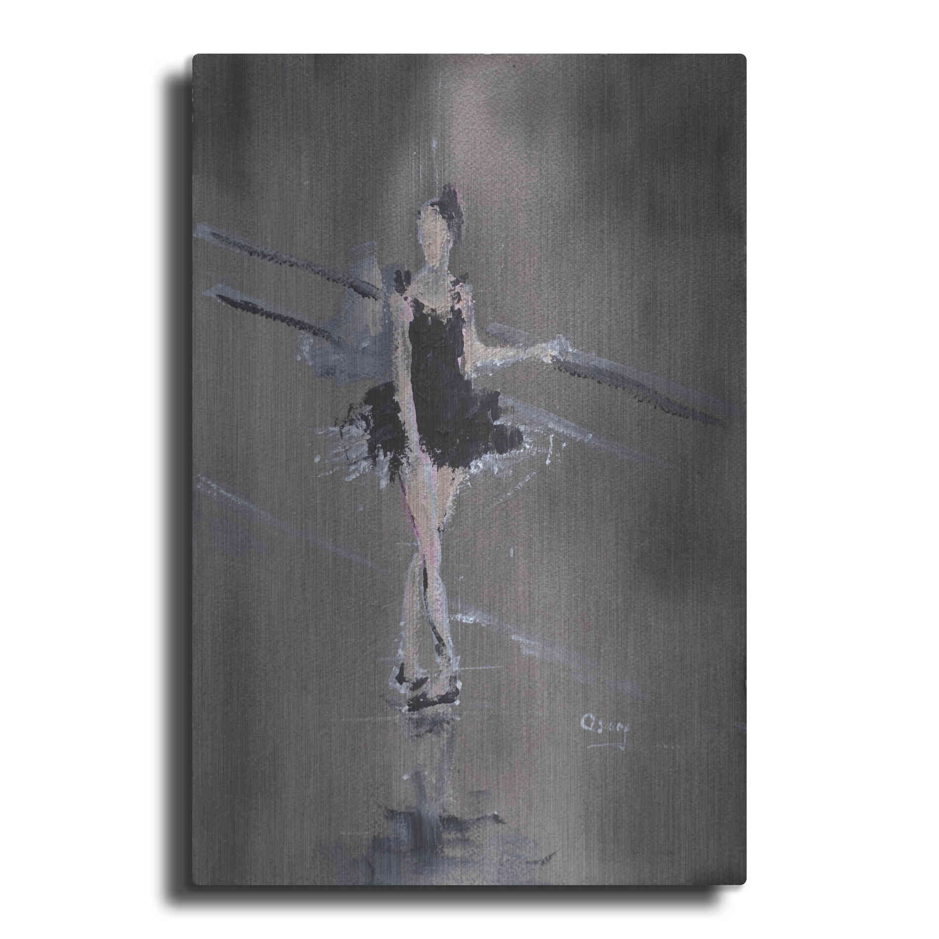 Luxe Metal Art 'At Rest' by Oscar Alvarez Pardo, Metal Wall Art