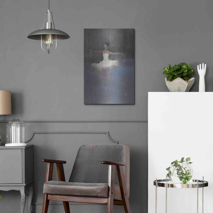 Luxe Metal Art 'Fleeting' by Oscar Alvarez Pardo, Metal Wall Art,16x24