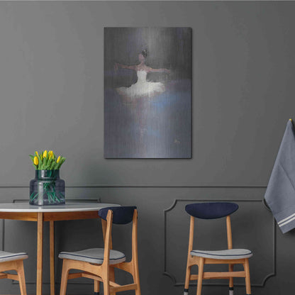 Luxe Metal Art 'Fleeting' by Oscar Alvarez Pardo, Metal Wall Art,24x36