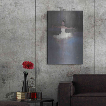 Luxe Metal Art 'Fleeting' by Oscar Alvarez Pardo, Metal Wall Art,24x36