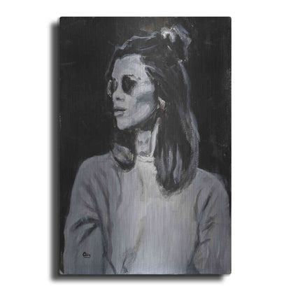 Luxe Metal Art 'Side' by Oscar Alvarez Pardo, Metal Wall Art