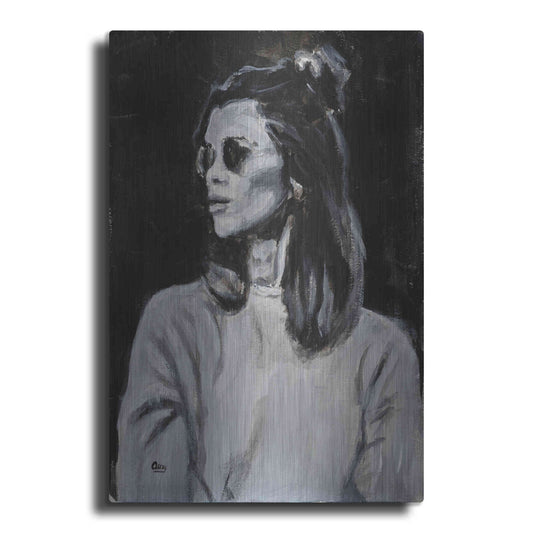 Luxe Metal Art 'Side' by Oscar Alvarez Pardo, Metal Wall Art