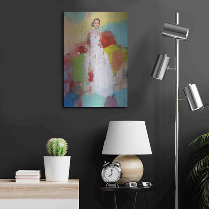 Luxe Metal Art 'Springtime' by Oscar Alvarez Pardo, Metal Wall Art,16x24