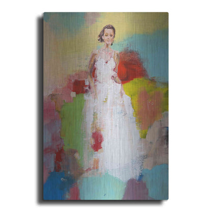 Luxe Metal Art 'Springtime' by Oscar Alvarez Pardo, Metal Wall Art