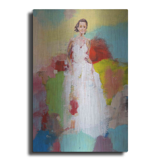 Luxe Metal Art 'Springtime' by Oscar Alvarez Pardo, Metal Wall Art
