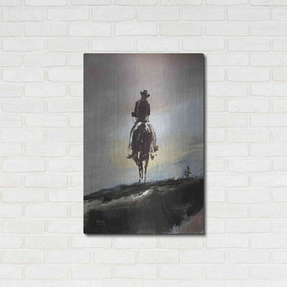 Luxe Metal Art 'Mild' by Oscar Alvarez Pardo, Metal Wall Art,24x36