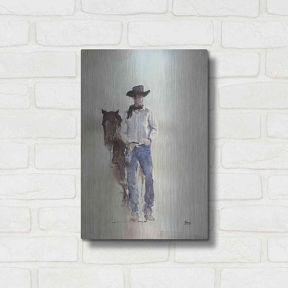 Luxe Metal Art 'Lucid' by Oscar Alvarez Pardo, Metal Wall Art,12x16