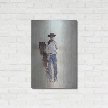 Luxe Metal Art 'Lucid' by Oscar Alvarez Pardo, Metal Wall Art,24x36