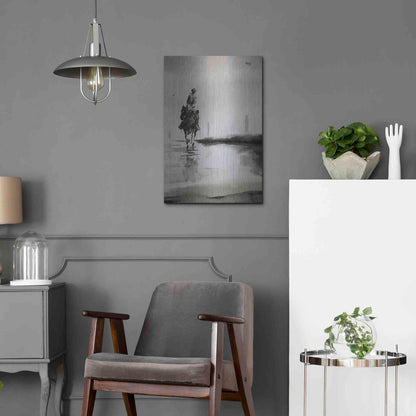 Luxe Metal Art 'Daze' by Oscar Alvarez Pardo, Metal Wall Art,16x24